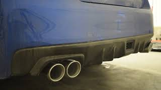 ETS Axle Back Exhaust 2015  2019 WRX [upl. by Arabele768]