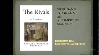 Sheridans The Rivals as a Comedy of Manners [upl. by Nikolaos]