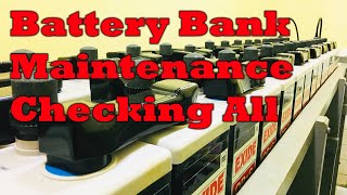 Battery Bank Maintenance [upl. by Tiny601]