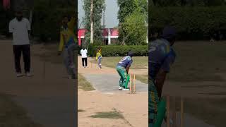 Full hard length at pads cricket cricketbowling [upl. by Meibers]