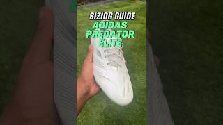 Adidas Predator Elite  Sizing Guide footballboots soccercleats shorts [upl. by Enialehs]