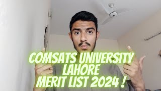 Comsats University Lahore Merit List 2024  Life At Comsats University Islamabad [upl. by Phillips62]