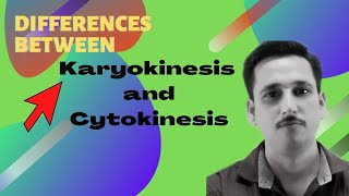 differences between Karyokinesis and Cytokinesis cell division in hindi [upl. by Maren]