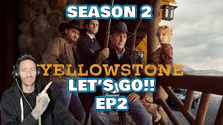 Yellowstone S2 EP2 REACTION [upl. by Yahsram795]