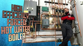 High Efficiency Boiler Installation and Explanation [upl. by Marih]