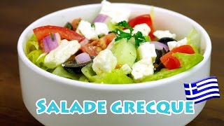 RECETTE SANTÉ  Salade grecque [upl. by Abate]