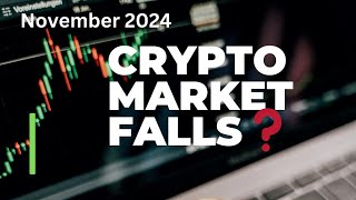 Crypto market falls in November [upl. by Lazaro]