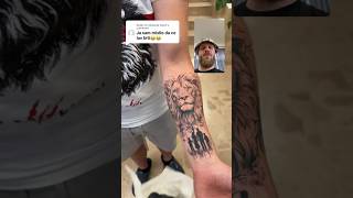 Tetoviramo JEDNOG lava lav tattoo tattoos tetovaza fyp balkan onthisday [upl. by Yraillih983]