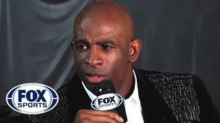 Deion Sanders recalls being stiffarmed by Bo Jackson [upl. by Rdnaskela979]