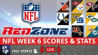 NFL RedZone Live Streaming NFL Week 6 Scoreboard Highlights Scores Stats News amp Analysis [upl. by Leander]