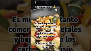 Vegetales salteados 🙏 healthyfood healthy vegetables cocina shorts short vidasaludable cook [upl. by Poland76]