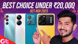 Best Phones Under 20000 in OctoberNovember 2023  Updated List😍  Diwali Sales🪔 [upl. by Samled380]