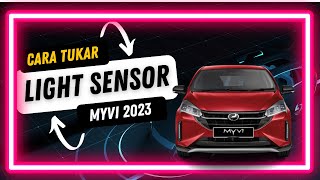 cara tukar light cover sensor myvi 2023 myvi peroduamyvi [upl. by Scrivenor]