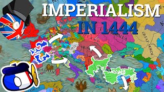 EU4 But ALL CASUS BELLIS are UNLOCKED in 1444  AI Only Timelapse [upl. by Akehsyt]