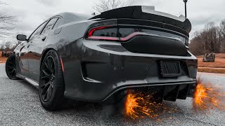 MY DODGE CHARGER RT IS NOW FLAMEBURBLE TUNED [upl. by Avon]