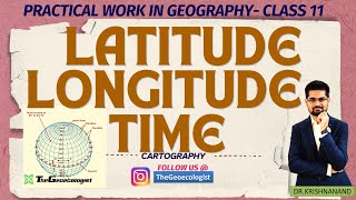 Latitude Longitude and TimeChapter 3 NCERT Class 11 [upl. by Theda]