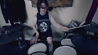 High Anxiety  Atrophy Drum Cover [upl. by Naffets]