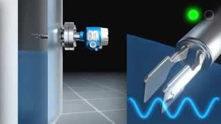 Vibronic measuring principle animation Endress Hauser [upl. by Ellehctim]