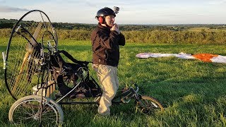 5 Dollar Homemade Paramotor TRIKE really flies [upl. by Bev]