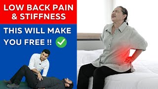 Simple amp Effective SelfExercises to Relieve and Prevent Low Back Pain reflexrelease [upl. by Leid]