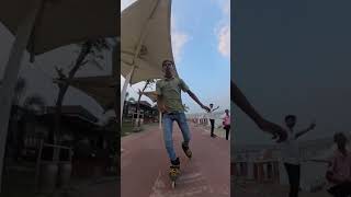 skating boysattitude girlreaction dancevideo inlineskating shortvideo subscribe 🙏 [upl. by Kcyred]