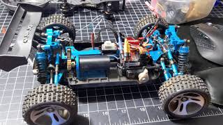 WLToys A979 A959 Upgraded Brushless on 3s 4000kv motor fun [upl. by Melodie]