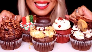 ASMR Extreme Chocolate Cupcakes Chocoholics Dream No Talking [upl. by Marty]