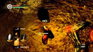 Dark Souls  Large Titanite Shard  Green Titanite Shard farming in Blighttown [upl. by Adalia]