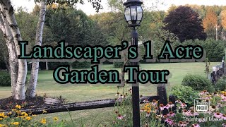 Landscape Sales Manager’s 1 Acre Garden Tour [upl. by Tamer]