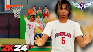 OUR 67 PG TAKES OVER THE GAME FINDLAY VS AZ COMPASS NBA 2K24 HIGH SCHOOL HOOPS FINDLAY EP 17 [upl. by Oberstone]