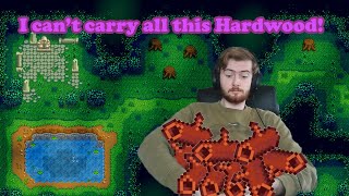 Stardew Valley 15  How to get hardwood [upl. by Ikkin]