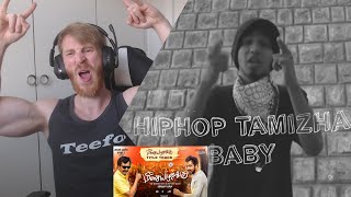 Meesaya Murukku  Title Song  Hiphop Tamizha ft Kharesma • Reaction By Foreigner [upl. by Kennedy318]