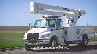 Terex EV Electric Vehicle Bucket Truck [upl. by Bandeen]