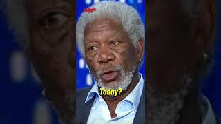 Morgan Freeman SCHOOLS RaceBaiting Reporter [upl. by Enelloc]