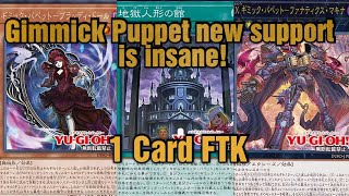 New Gimmick Puppet Support is CRAZY Deck Profile and Replays [upl. by Aryt]