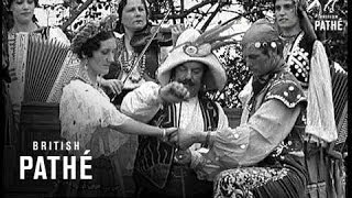 A Romany Wedding On Yorkshire Moors 1937 [upl. by Cadman]