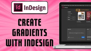 How To Create Gradients With InDesign easy [upl. by Yul]