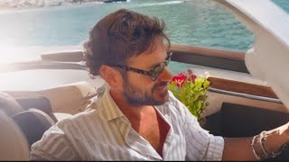 Stjepan Hauser Cello in a boat ⛵ with very beautiful girlfriend 💃 And very enjoying in a Italy 😍❤️ [upl. by Alle]