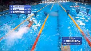 Championnats du Monde de natation 2013  Médaille dOr pour la France sur le relais 4x100m 4 nages [upl. by Adnam327]