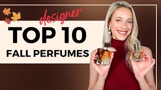 Top 10 womens DESIGNER PERFUMES for FALL [upl. by Aihceyt457]