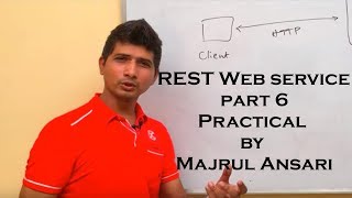 Introduction to Rest Web Service Tutorial Practical by Majrul Ansari [upl. by Enidualc705]