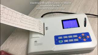 Electrocardiografo Contec [upl. by Aeniah]