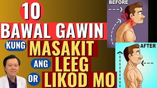 10 Bawal Gawin Kung Masakit ang Leeg or Likod Mo  By Doc Willie Ong Internist and Cardiologist [upl. by Harpp]