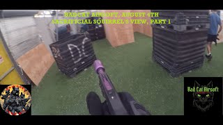 Fat Man Rips With SSP Through Badcat Airsoft [upl. by Yentrac]