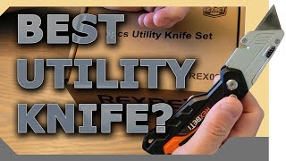 Best Value Utility Knife Rexbeti  YeahPete [upl. by Yenot429]