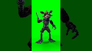 MOVIE DESIGN WITHERED FOXY GREEN FNaF AR WORKSHOP SHORTS [upl. by Chemush]