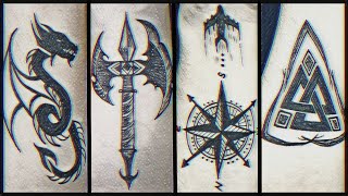 New Four Amazing👌temporary tattoos designs for you 👍 [upl. by Drusus]