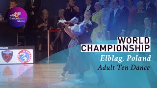 Nikolaev  Raskatova AZE  2021 World Ten Dance Elblag POL  R1 SF [upl. by Jeane]