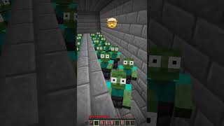 My Cat Found Zombie Base vs Emoji Secret Reaction shorts meme minecraft [upl. by Sharla570]