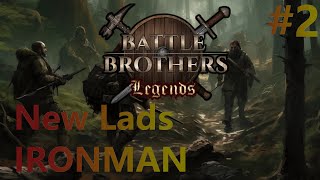 This Did Not Pass the Vibe Check  Battle Brothers Legends mod Ironman Ep2 [upl. by Annawd]